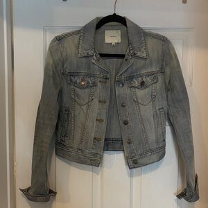 Vintage Aritzia Talula Light wash Denim Jacket